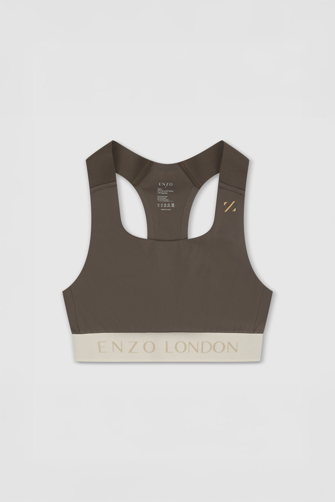 Signature Sports Bra - Cedar Brown